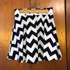 stripped skirt